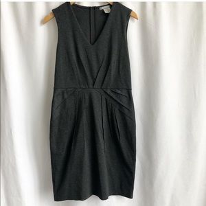 H&M Grey Fitted Dress